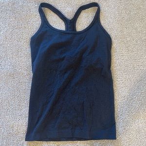 Black Lululemon tank top size 4